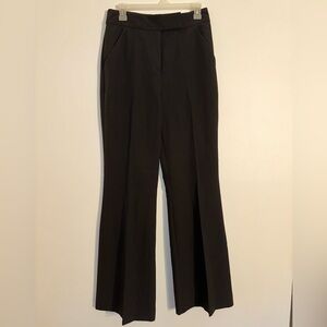 NWT - Express - black High Rise Flare Trouser - sz6R